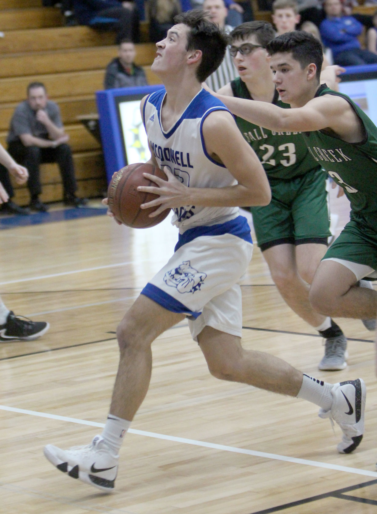 Fall Creek at McDonell boys basketball 12-20-19